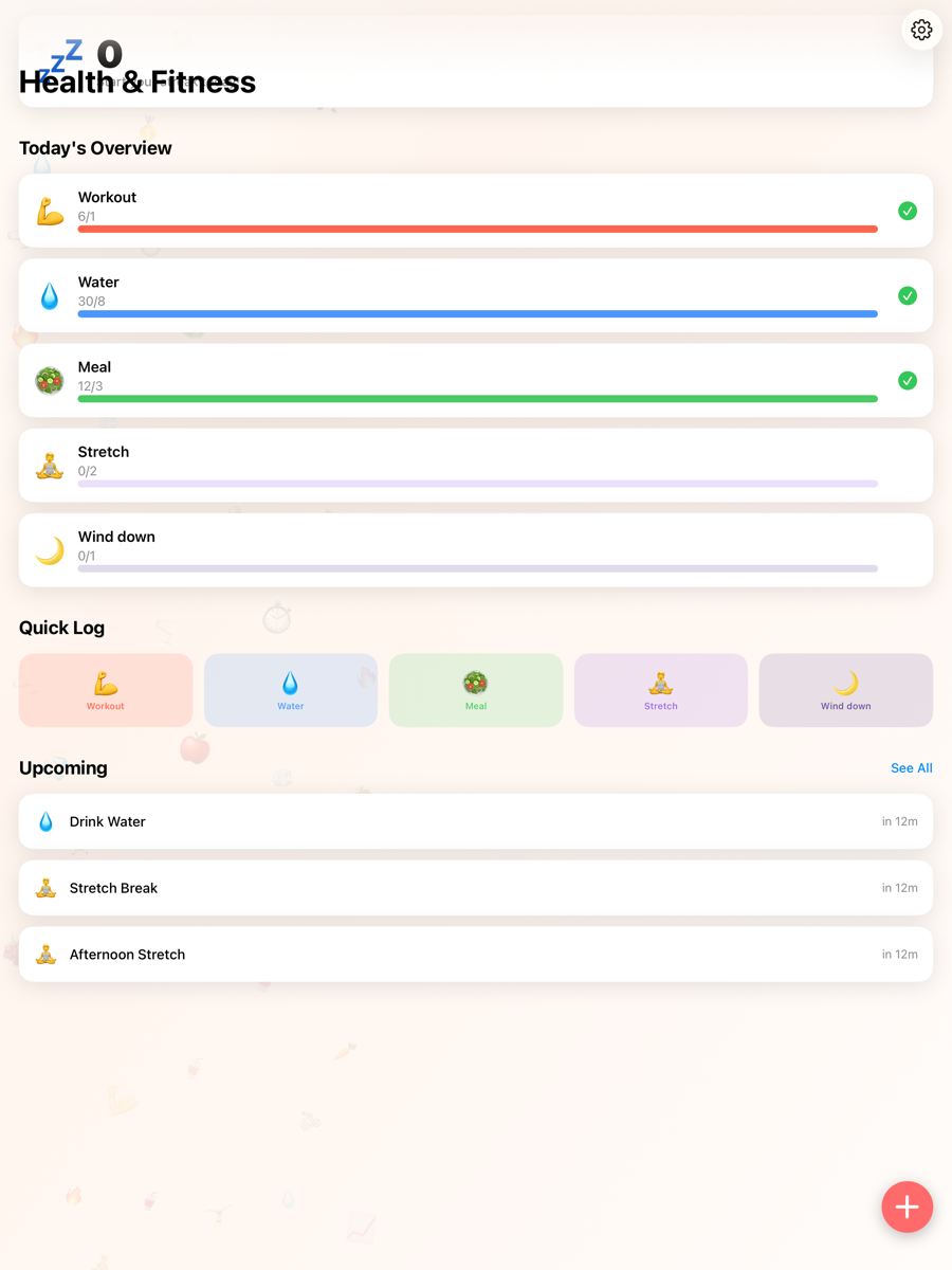 iPad Health & Fitness