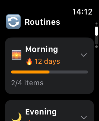 Before Leaving on Apple Watch - Quick Actions